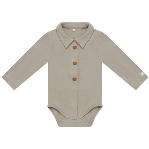 Donsje Amsterdam finnian bodysuit bears dusty green-1