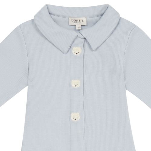 Donsje Amsterdam finnian bodysuit polar bears ice blue-4