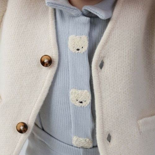 Donsje Amsterdam finnian bodysuit polar bears ice blue-3