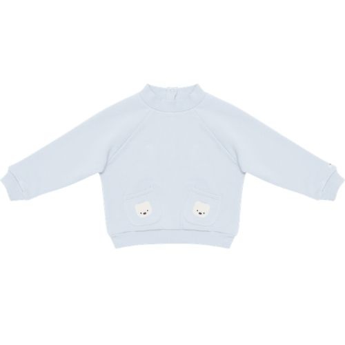 Donsje Amsterdam foppe sweater polar bears ice blue-1