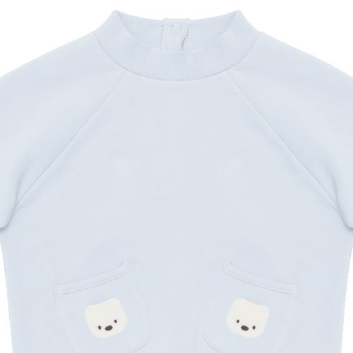 Donsje Amsterdam foppe sweater polar bears ice blue-4