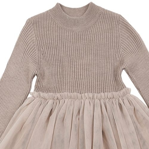 Donsje Amsterdam lotus dress rose grey-3