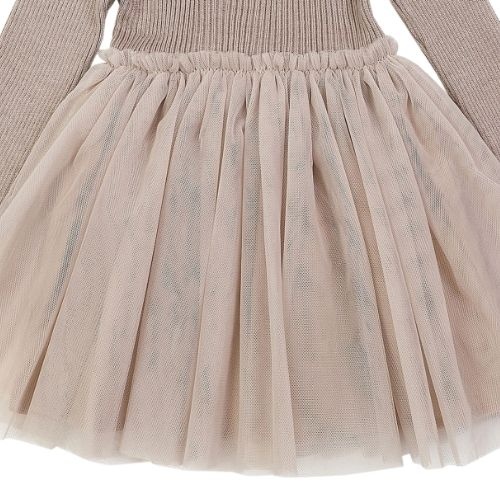 Donsje Amsterdam lotus dress rose grey-4