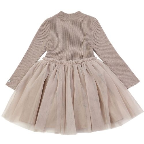 Donsje Amsterdam lotus dress rose grey-5