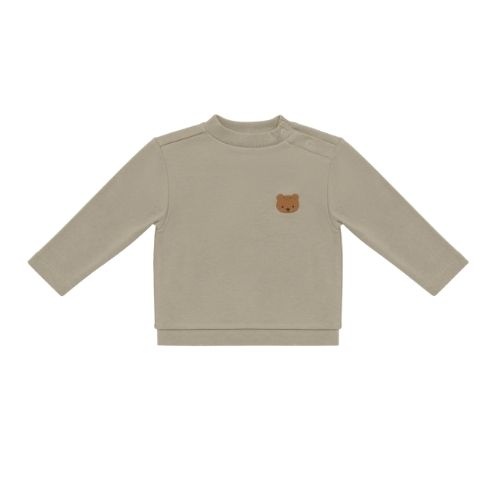 Donsje Amsterdam jorijn longsleeve bear dusty green-1