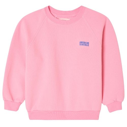 American Vintage izubird sweat mc col rond barbe a papa vintage trui-1