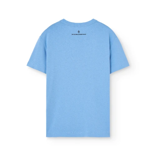 The Animals Observatory rooster kid t-shirt dusty blue-4