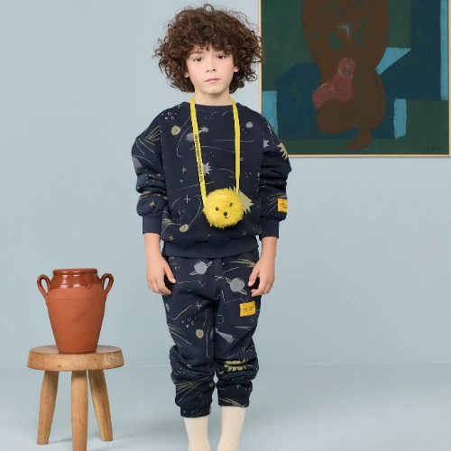 The Animals Observatory dromedary kid sweatpants navy-2