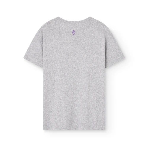 The Animals Observatory pupfish kid t-shirt medium grey heather-4
