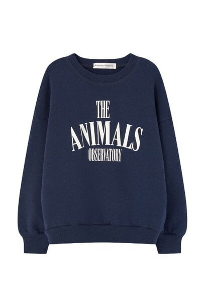 The Animals Observatory killifish warm kid sweatshirt navy