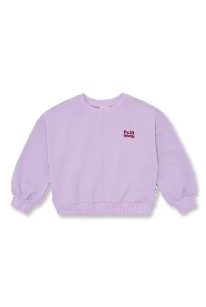 Petit Blush luca sweater purple rose
