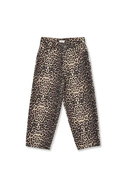 Petit Blush ballon fit jeans leopard aop
