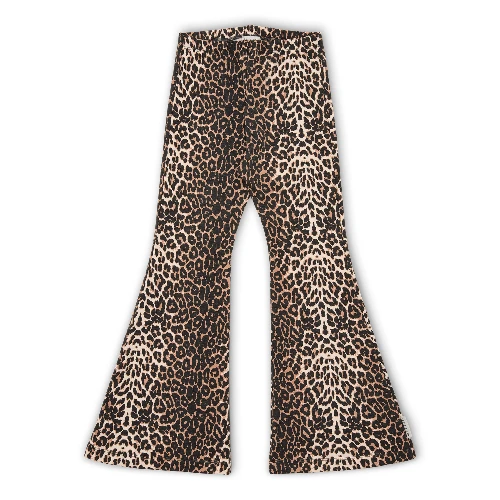 Petit Blush bowie flared pants leopard aop-1