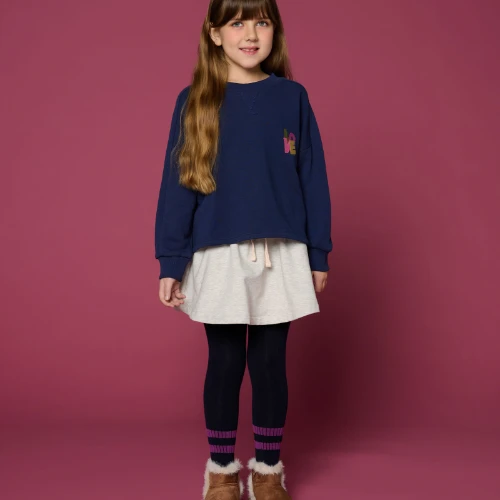 Petit Blush coco sweater dark blue-4