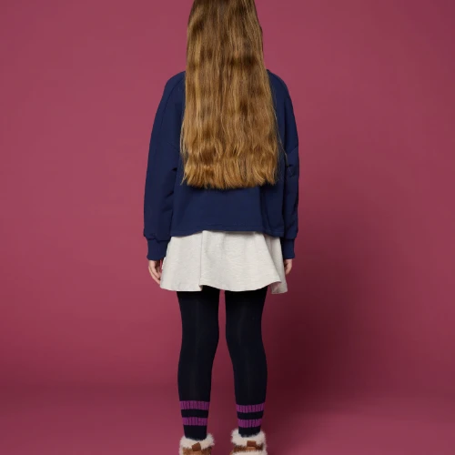 Petit Blush coco sweater dark blue-6
