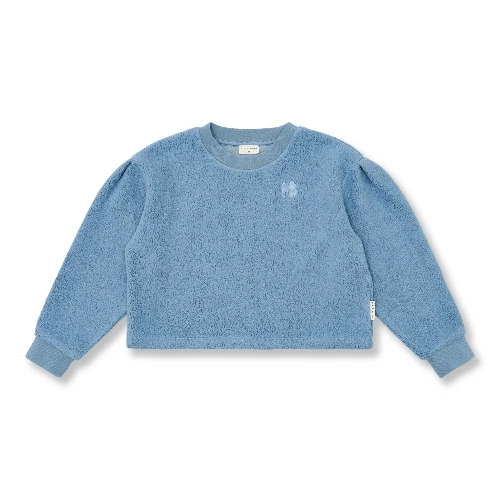 Petit Blush teddy sweater ice blue-1