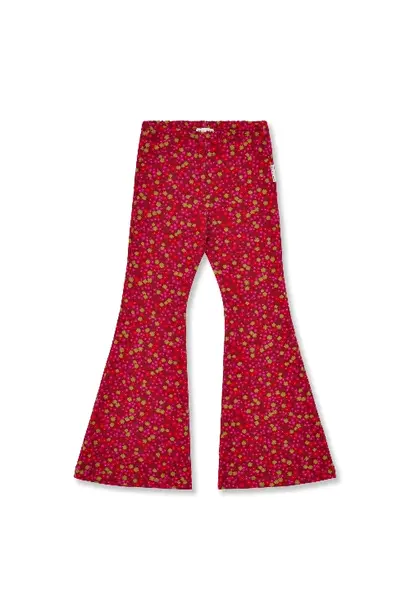 Petit Blush bowie flared pants winter flower aop
