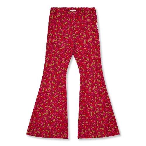 Petit Blush bowie flared pants winter flower aop-1
