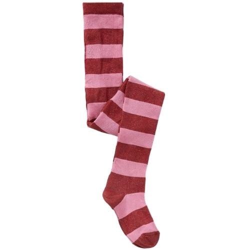 Sproet & Sprout tights stripes garnet-1