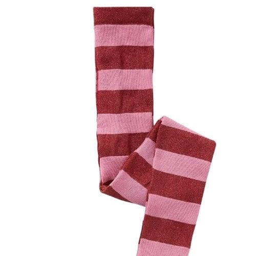 Sproet & Sprout tights stripes garnet-3