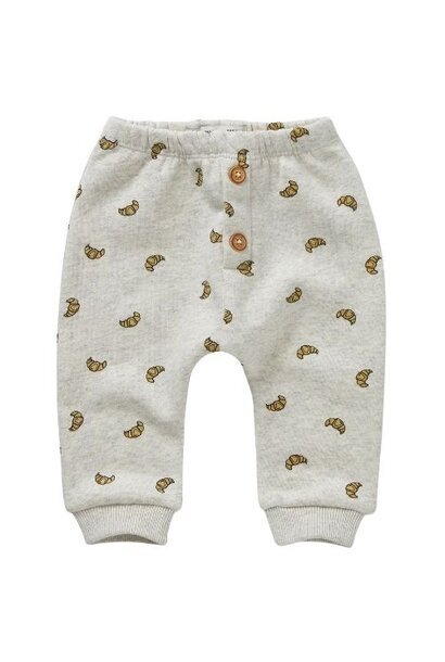 Sproet & Sprout baby sweatpants croissant print