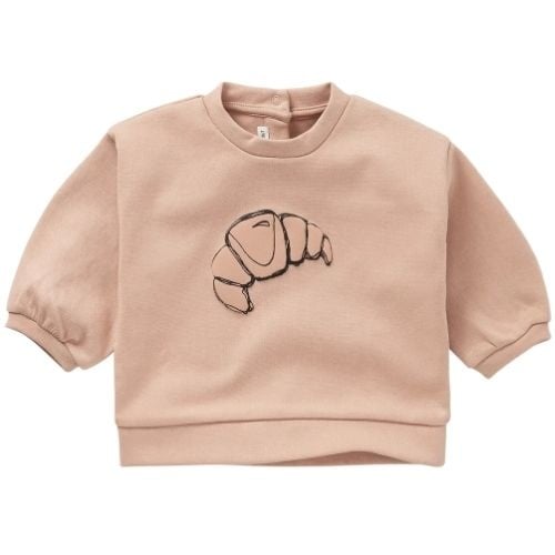 Sproet & Sprout baby sweatshirt croissant sand-1