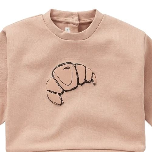 Sproet & Sprout baby sweatshirt croissant sand-2