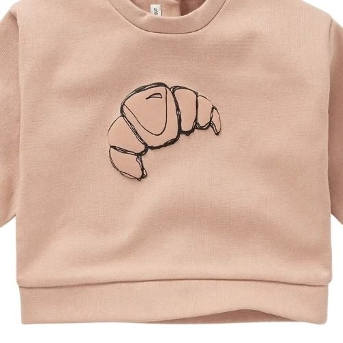 Sproet & Sprout baby sweatshirt croissant sand-3