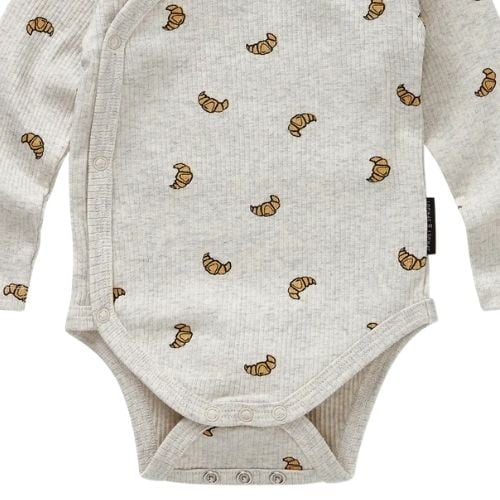 Sproet & Sprout rib romper croissant ivory melee-3