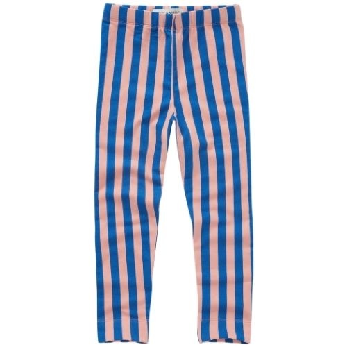 Sproet & Sprout winter legging blue pink stripe-1