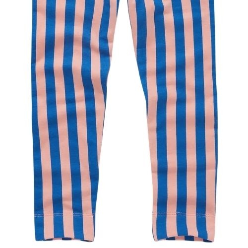 Sproet & Sprout winter legging blue pink stripe-5