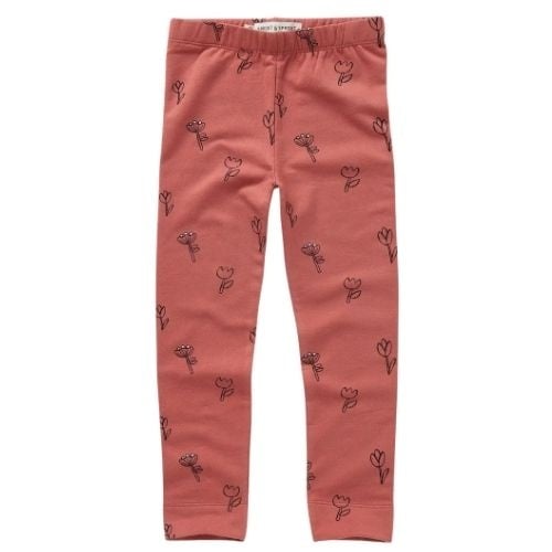Sproet & Sprout winter legging tullips print-1
