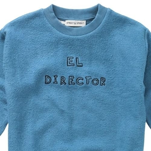 Sproet & Sprout sweatshirt el director blue-3