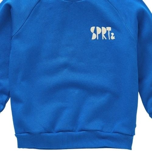 Sproet & Sprout sweatshirt logo blue blueprint-4