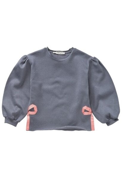 Sproet & Sprout sweatshirt bows ink splash