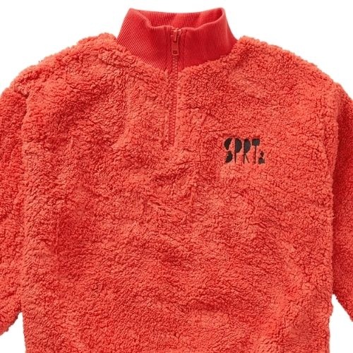 Sproet & Sprout sweatshirt anorak teddy vivid red-4