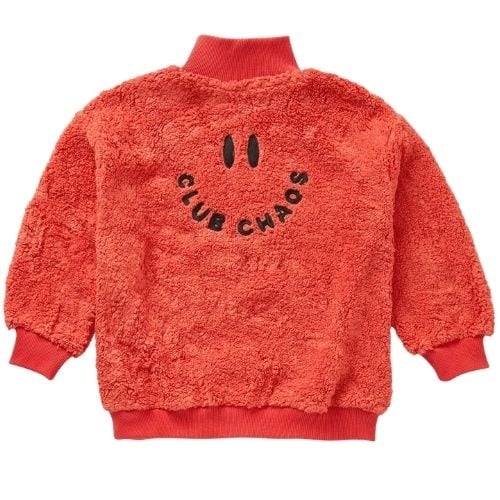 Sproet & Sprout sweatshirt anorak teddy vivid red-7