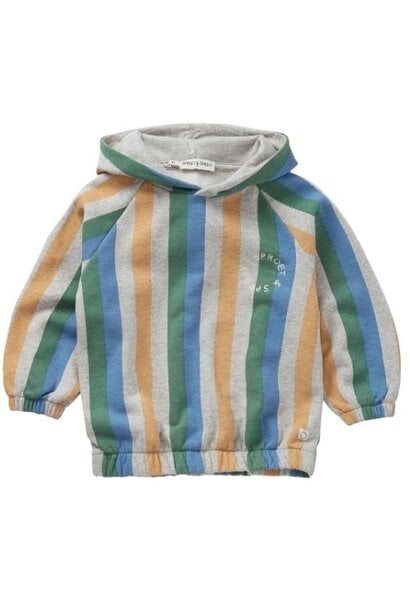 Sproet & Sprout sweatshirt hoody stripes grey melee