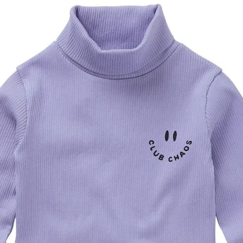 Sproet & Sprout rib turtle neck purple crayon cloud-3