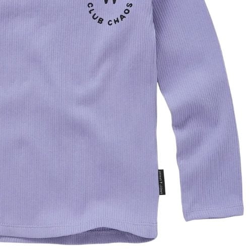 Sproet & Sprout rib turtle neck purple crayon cloud-5
