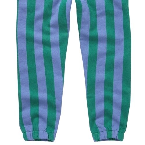 Sproet & Sprout sweatpants stripe deep green-4