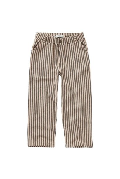 Sproet & Sprout chino pants jersey stripe vanilla