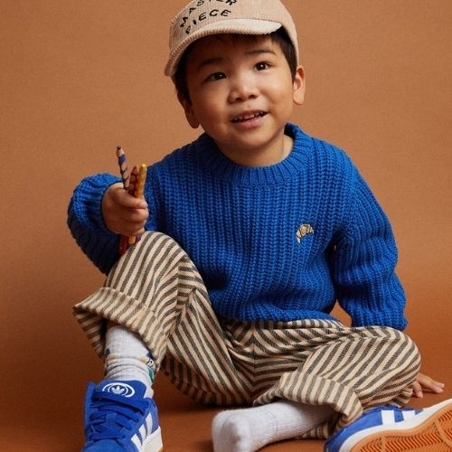 Sproet & Sprout chino pants jersey stripe vanilla-2