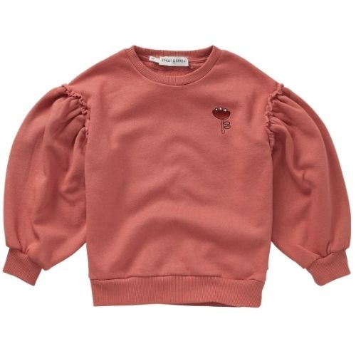 Sproet & Sprout sweatshirt girls puff sleeves palette-1