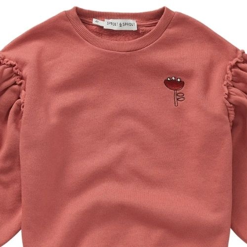 Sproet & Sprout sweatshirt girls puff sleeves palette-4