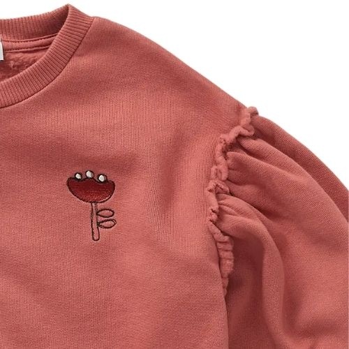 Sproet & Sprout sweatshirt girls puff sleeves palette-7