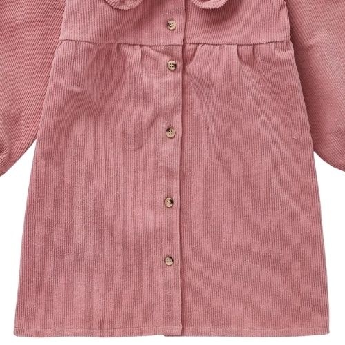 Sproet & Sprout corduroy dress collar painters blush-4