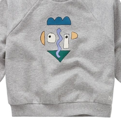 Sproet & Sprout sweatshirt raglan self potrait grey melee-5