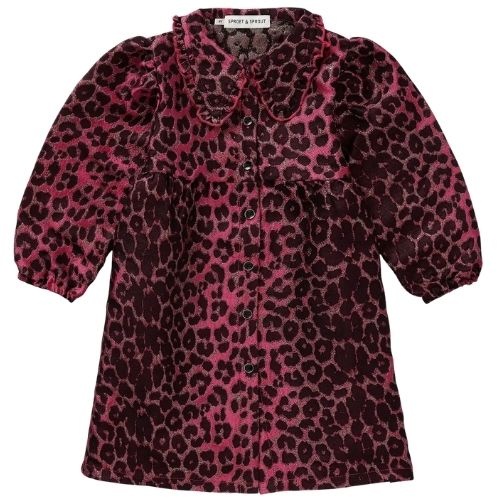 Sproet & Sprout dress panther jacquard-1
