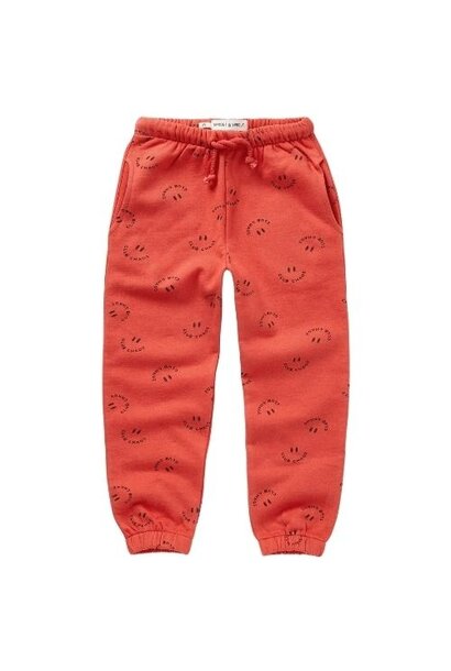 Sproet & Sprout sweatpants club chaos vivid red